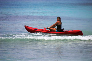 Kayaking in Espiritu Santo, Vanuatu